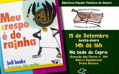 Biblioteca Popular Patativa do Assaré  CONVIDA para o CLUBE DO LIVRO