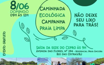 Vem com a gente cuidar do que é nosso!