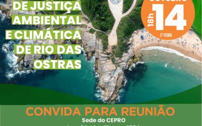 Fórum Popular de Justiça Ambiental e Climática convida para reunião na próxima segunda (14)